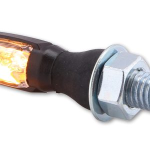 HIGHSIDER smart Spark LED Blinker Schwarz/Transparent E-geprüft (Paar)