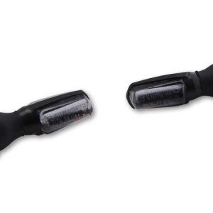 HIGHSIDER smart Spark LED Rück-, Bremslicht, Blinker Schwarz/Getönt 3in1, E-Geprüft (Paar)