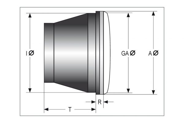 highsider 7-calowy wkład reflektora głównego LED typ 3