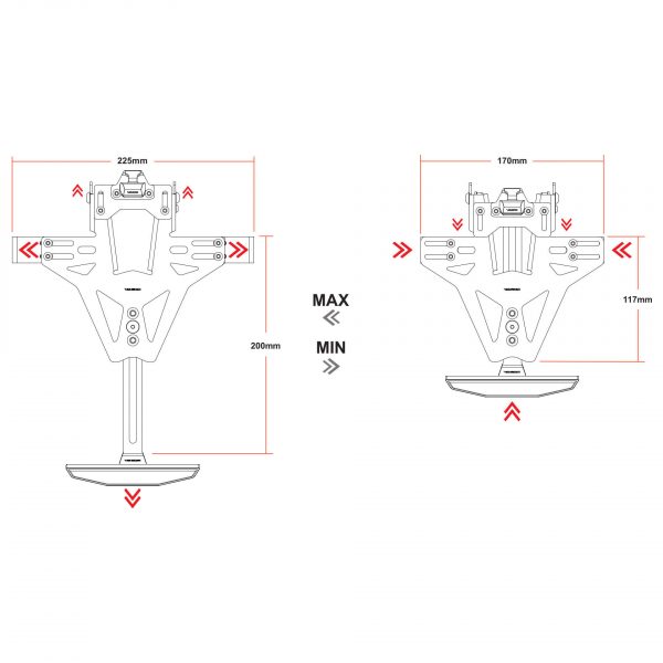 highsider AKRON-RS PRO dla Ducati Hypermotard 950